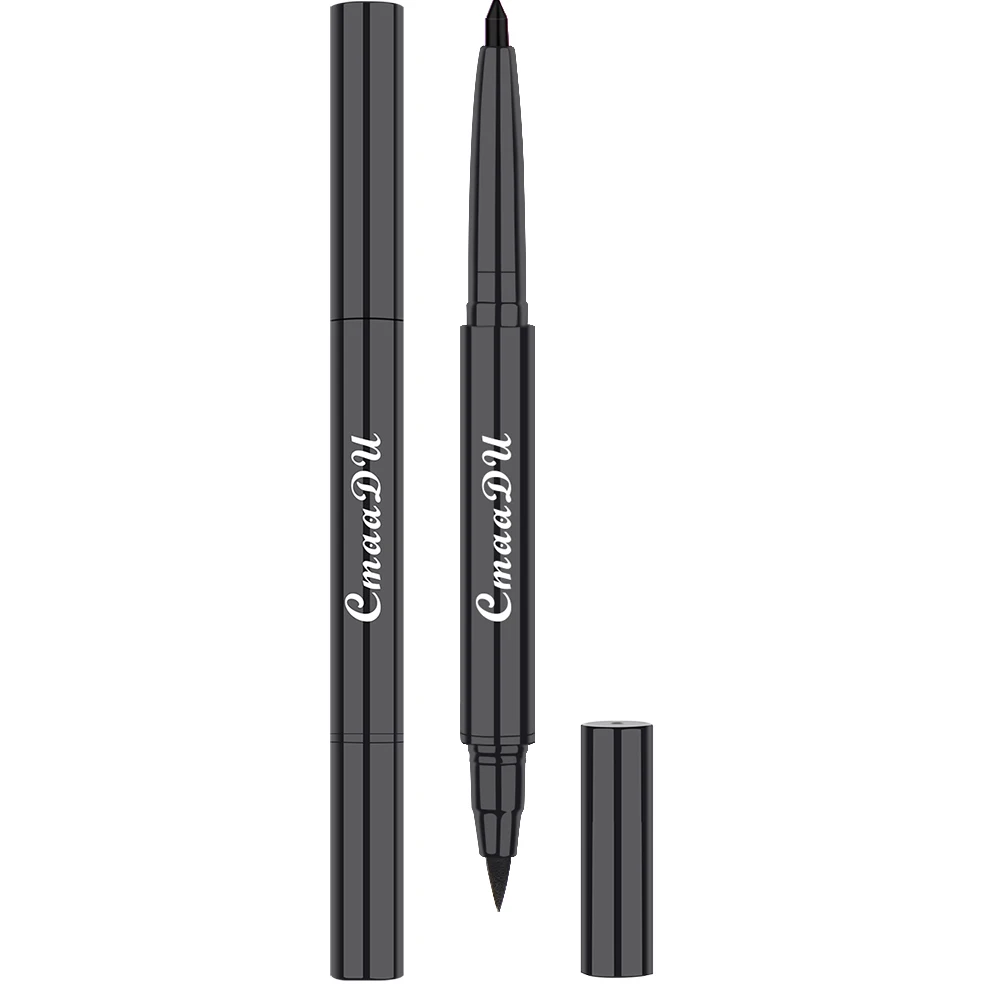 2022 New Design 18 Colors Eyelashes Eyeliner Magnetic Gel Pen Double Headed Eyeliner Glue Pencil Wholesale