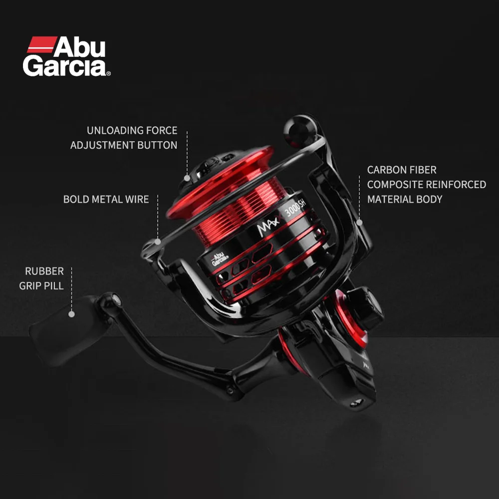 Новое обновление Abu Garcia New Max X 4 + 1BB Рыболовная катушка спиннинговые аксессуары 6 0: 1 для ловли нахлыстом hardy