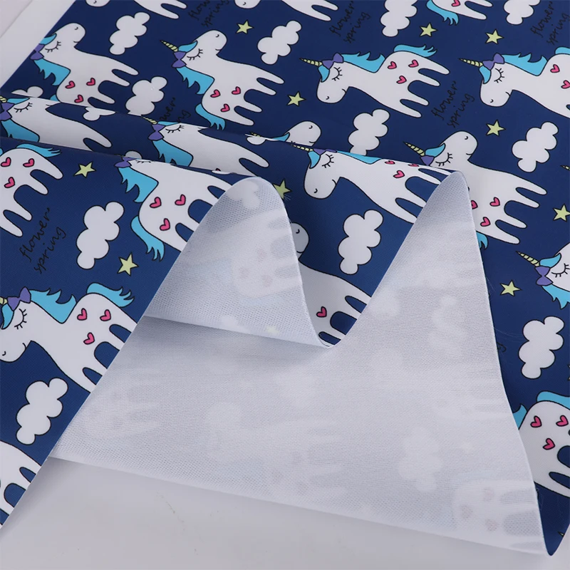 Home textile 100D waterproof resistant polyester dye printing oxford fabric bag material