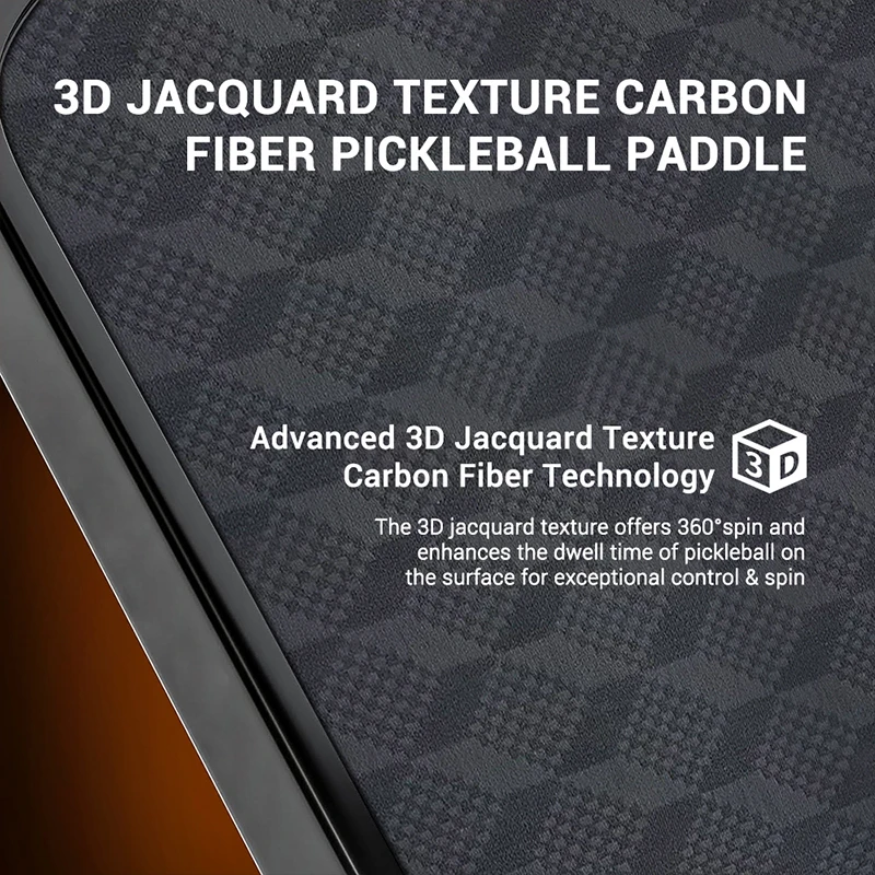 Высококачественная 3d ракетка pickleball t700 paddle из углеродного волокна
