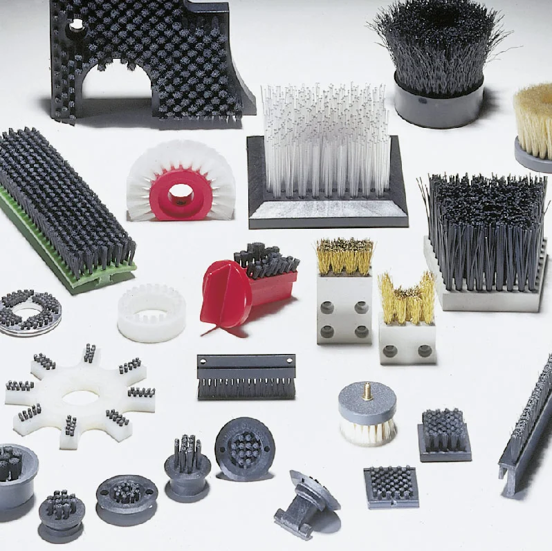 Customized Various Size Shape Industrial PVC POM Nylon Plate Brush No MOQ