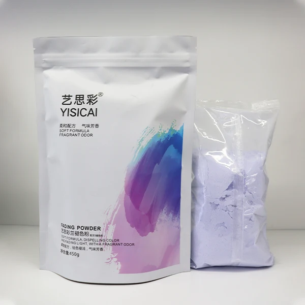 Wholesale factory directly Bleach Hair Plastic Container Packing  Hair Bleaching Powder Mind Color Fading