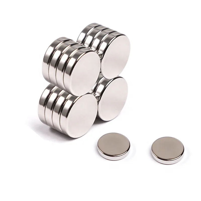 Wholesale N30 N35 N48 N50 N52 miknatis Small big Disc Circular Neodymium neodymowy Round permanent Adhesive Ndfeb Magnet