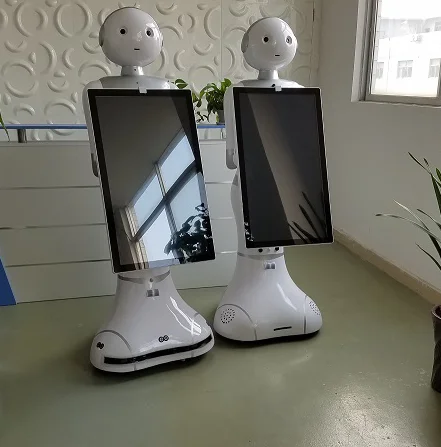 Humanoid  intelligent commercial  marketing service Reception robot