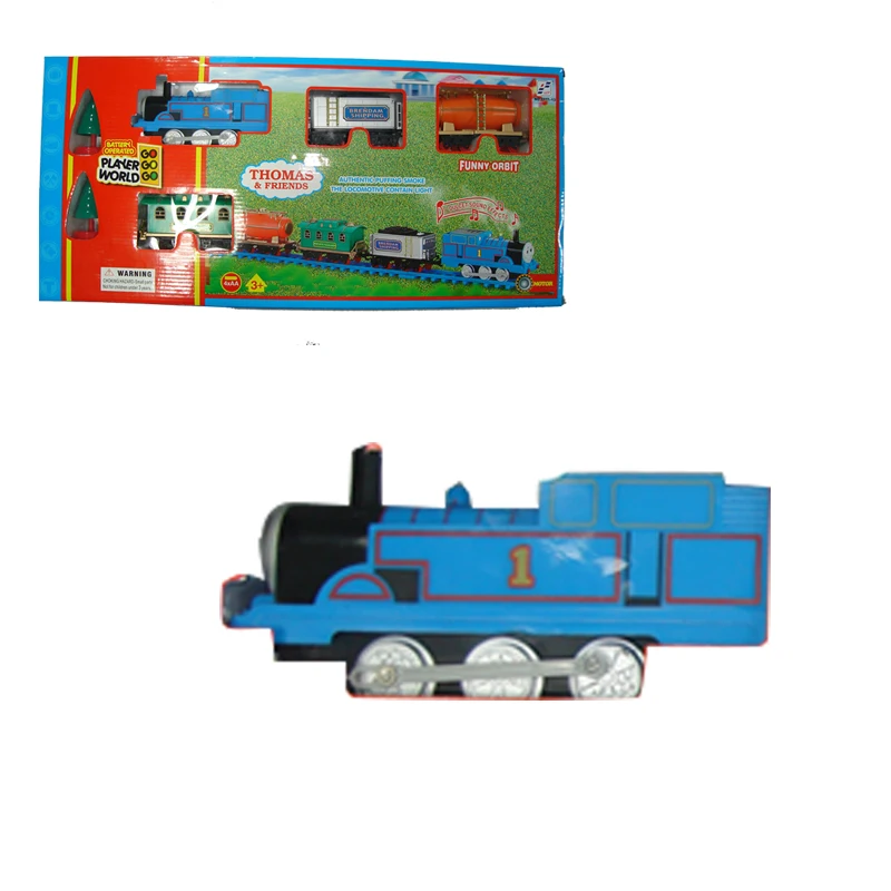 
2020 wholesale Thomas plastic train electric intelligent assembled track toy  (1600104286490)