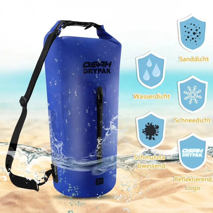 Large Capacity 30l dry bag waterproof dry tube bag, diving dry bag