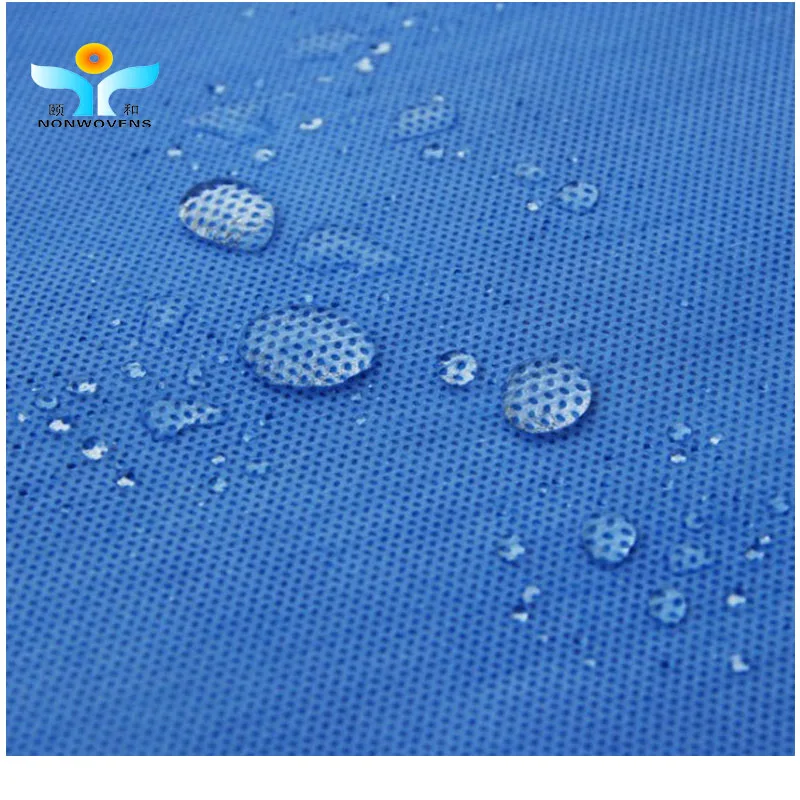100% tela no tejida pp,SMS polypropylene spunbonded nonwoven fabric rolls price