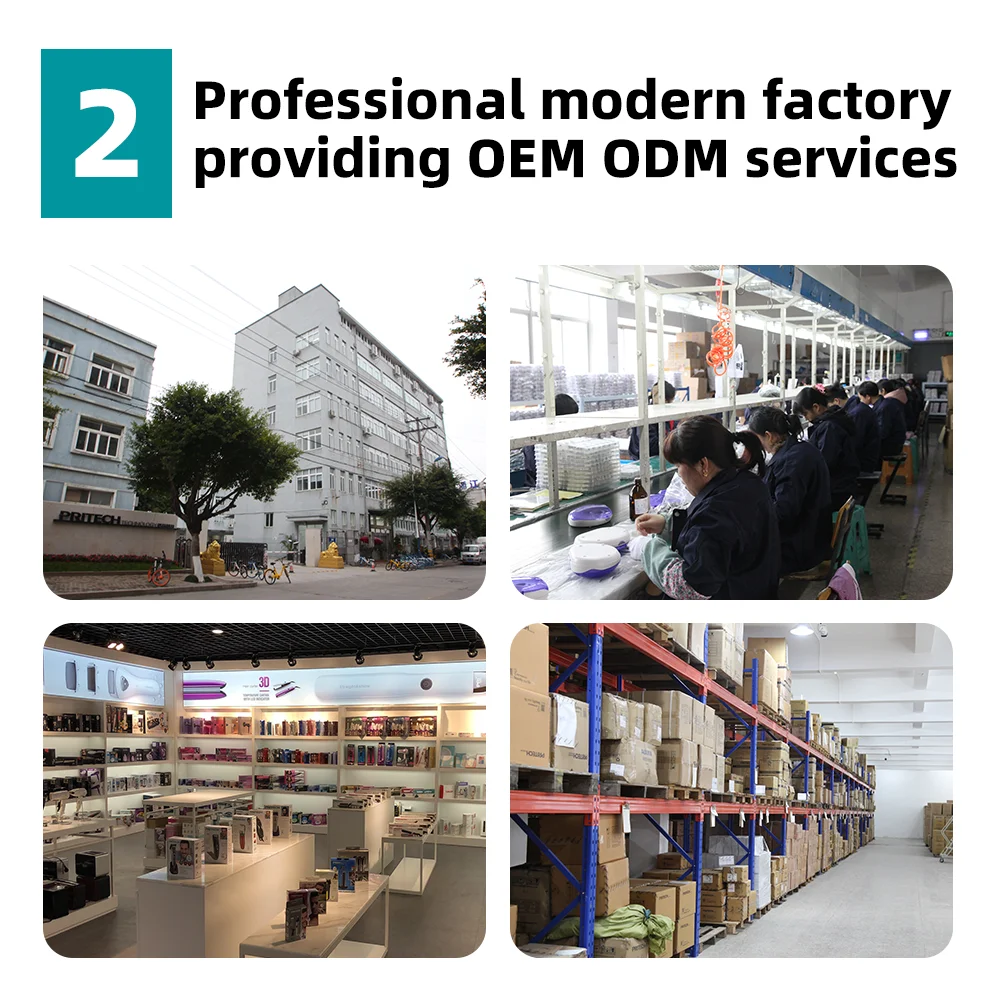 PRITECH ceramic mens hair trimmer lithium battery rechargeable hair clipper