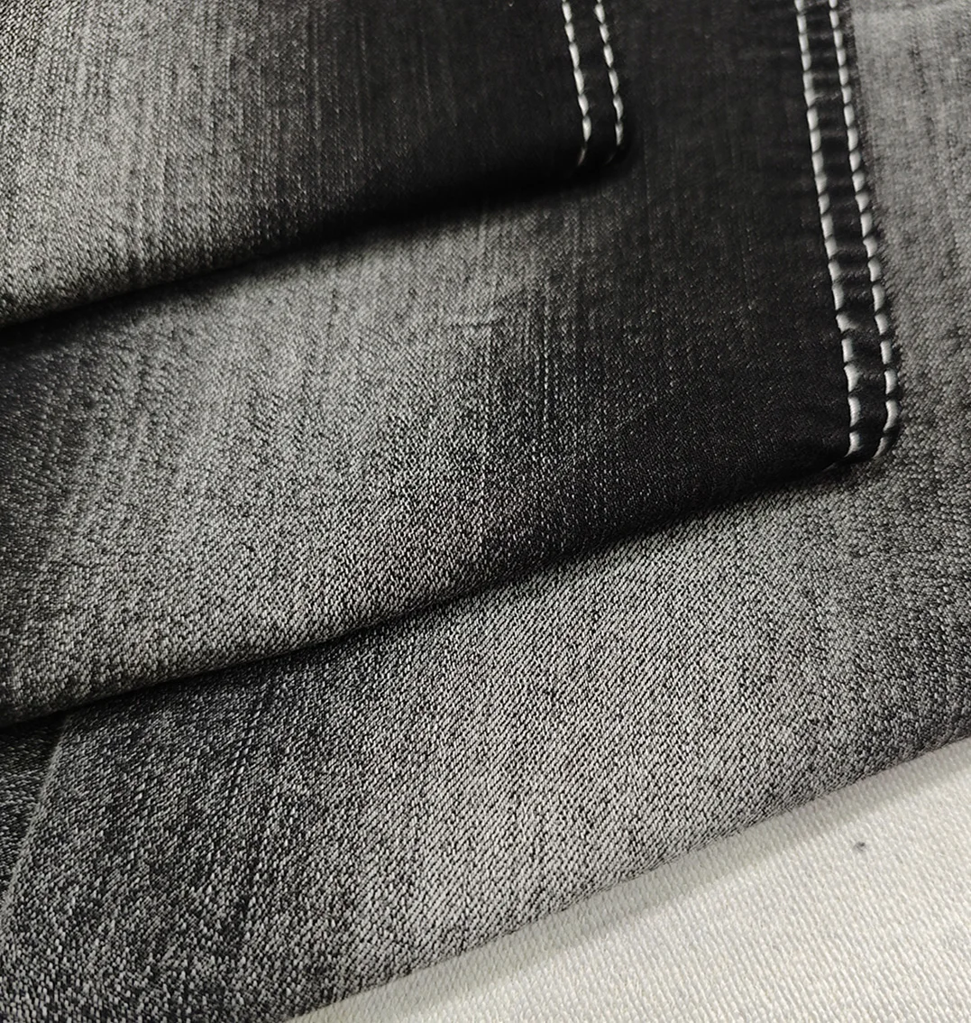 Top Quality 13oz Grey Cotton Stretch Denim Jean Fabric For Making Jeans
