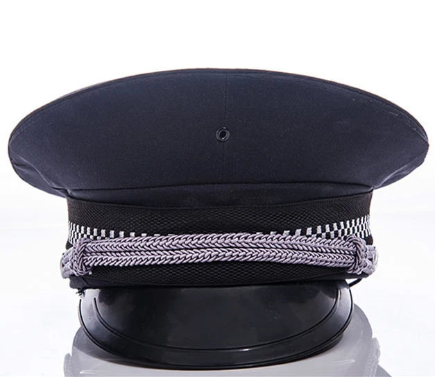 
Military- Uniform Officer Peaked Hat Captain Security Guard Hat 
