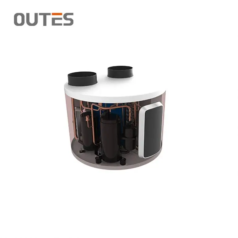 Top selling 2.1KW Monoblock All in One Top Part Hot Water System Water Heater Heat Pump