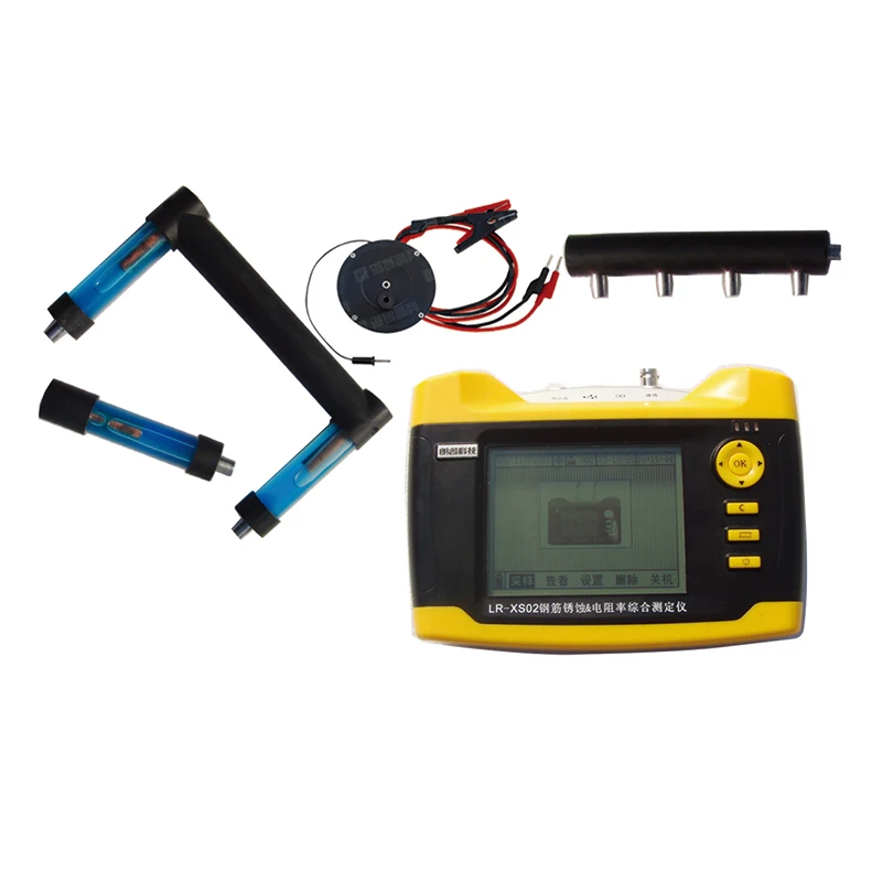 LR-XS02 водяное охлаждение коррозии всестороннее Измерение детектор арматуры ржавчины