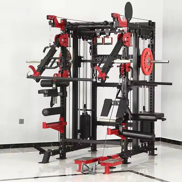 Multi-Purpose Power Cage The Original All-In-One Trainer for Home Gym Power Rack with Cable
