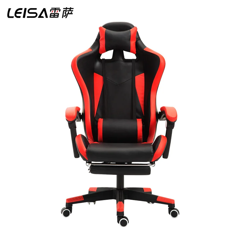 
Leisa Furniture Computer Gaming Chairs Gamer Chair with Massage Pillow For Professional eSports Players 