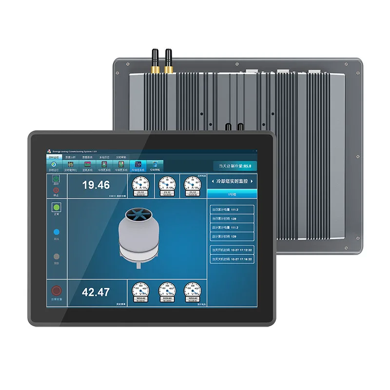 Licon 12.1 inch industrial control tablet touch computer all-in-one machine waterproof technology embedded touch display