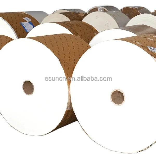 eSUN supply eco friendly wood pulp PLA coated paper factory