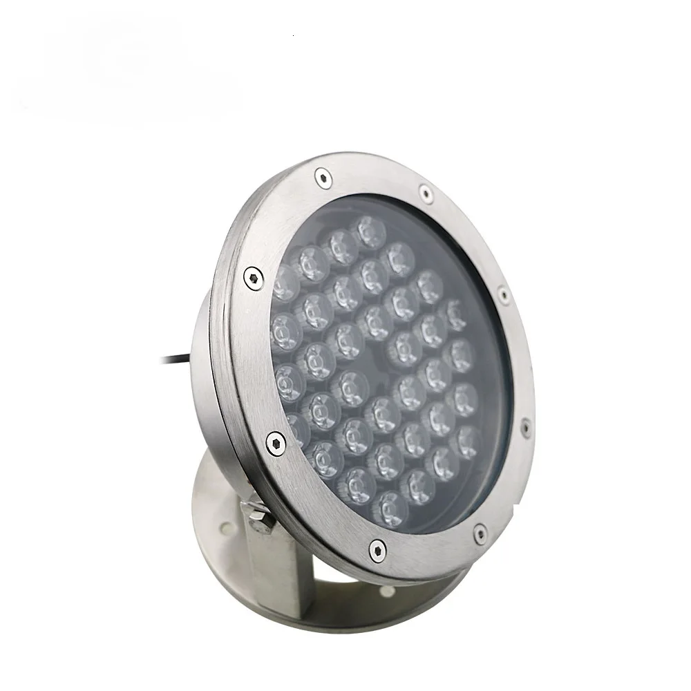 Marine Sea Water Underwater Mounted Floor 36W underwater lights led pond spa fountain lamp