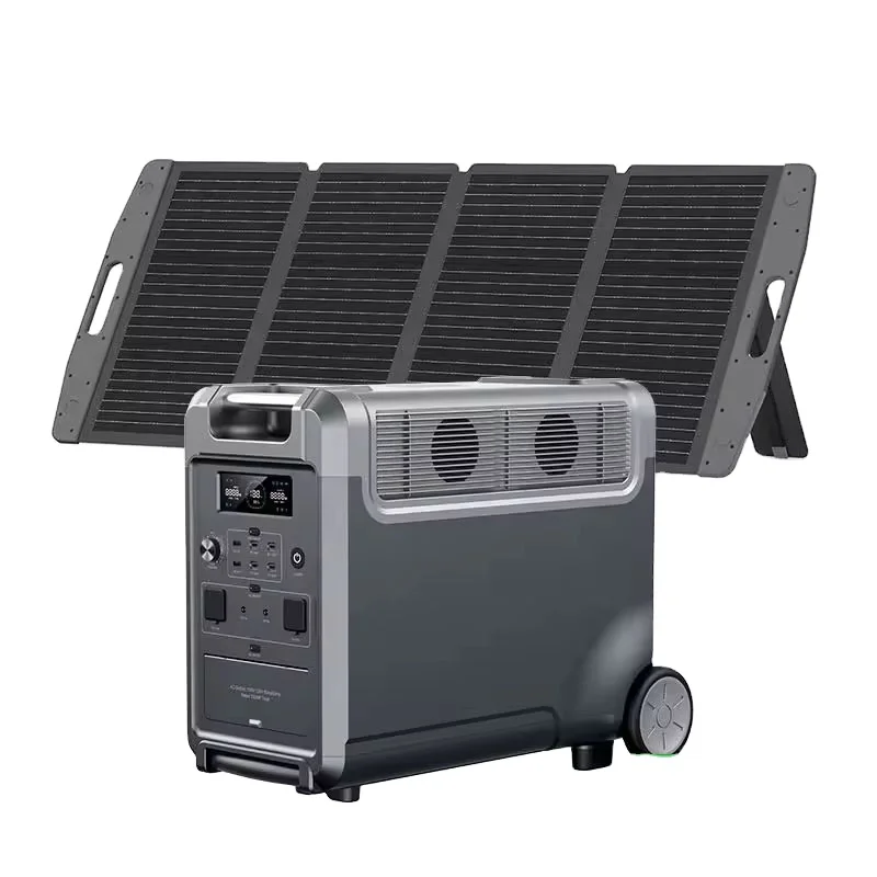 EZ3600 3600W/3840Wh  safe Lifepo4 Battery Solar Generator  Portable Power Station With Solar Panel for outdoor or camping