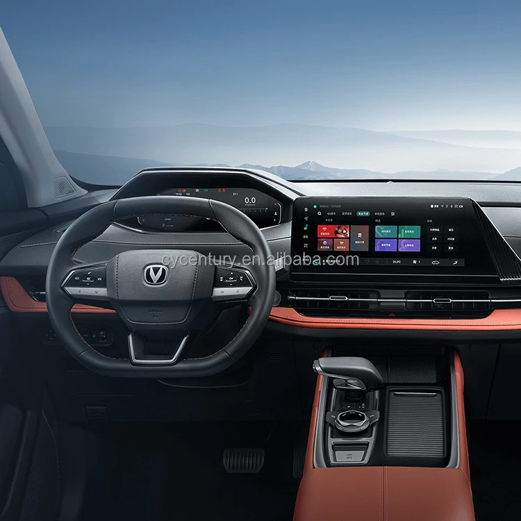 Changan CS55 Plus бензиновый внедорожник новое состояние FWD кожаные сиденья задняя камера панорамный люк из алюминиевого сплава левый АКК
