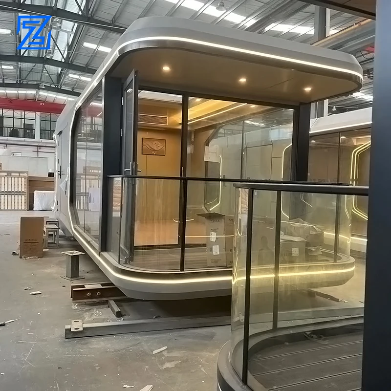 Cheap New Mobile Prefab House Luxury Modern Portable Prefabricated Villa Tiny Home Cottage Casa Prefabricada