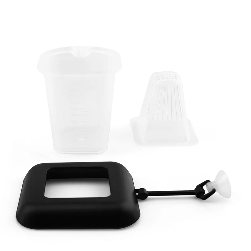 
Aquarium Floating feeding Cup Plastic Feeding Ring small fish feeder 