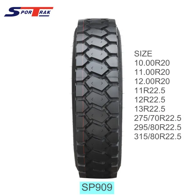radial bus tyre truck tires 10.00R20 for Long Haul use