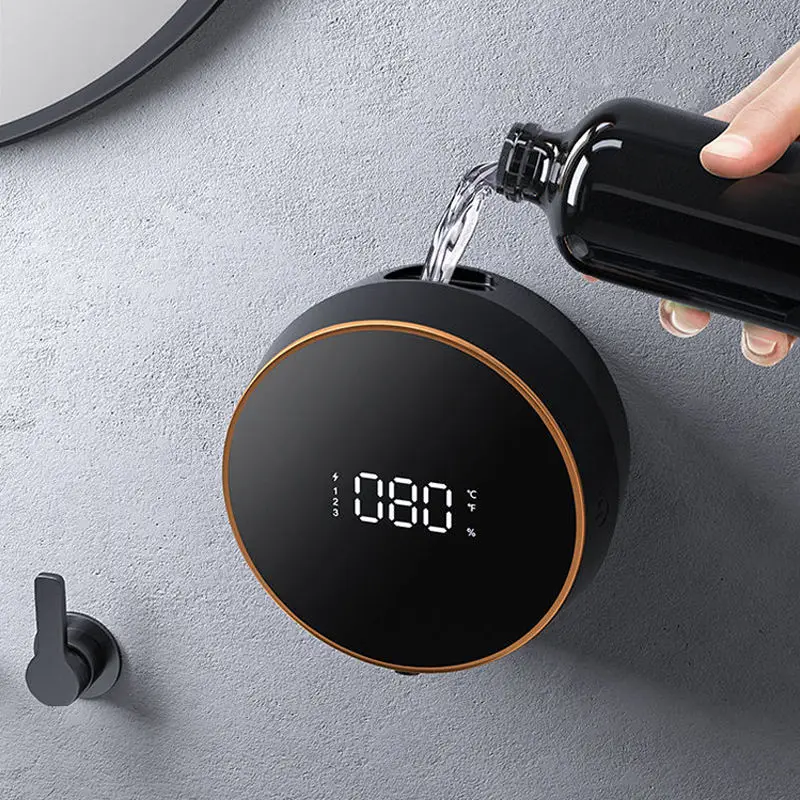 Wall-Mounted Smart Infrared Touchless Infrared Induction Automatic Foam Soap Dispenser For Bathroom