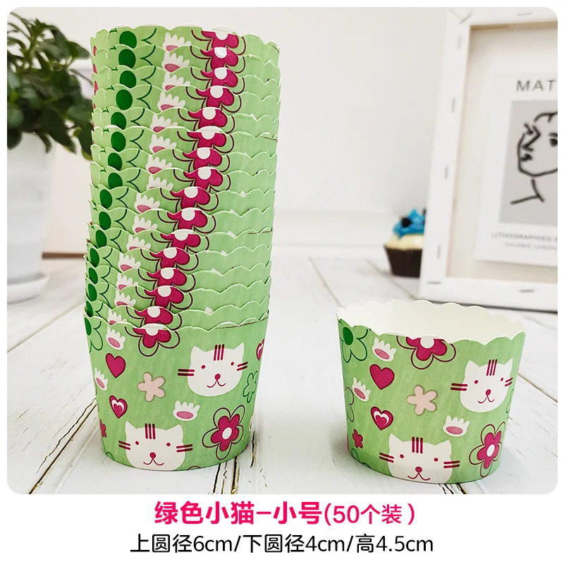 Christmas Decor 2020 Novelty Accessory Paper Cup Liner Muffin Cases Baby Shower Gift Reusable Homemade Mini Pastry Muffin Cups