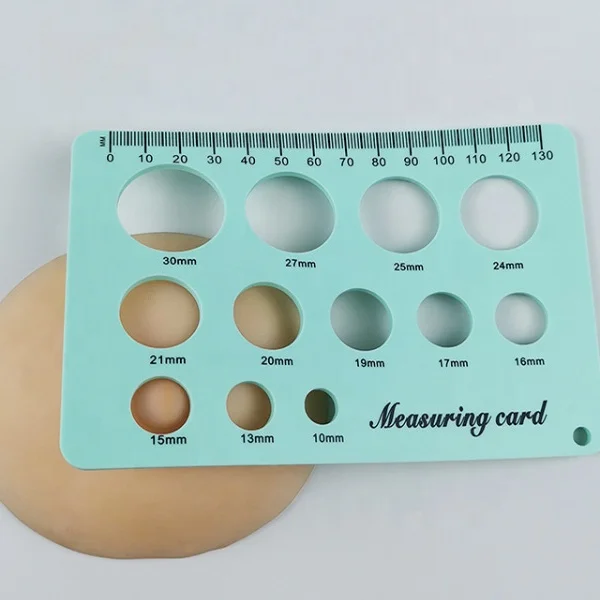 Custom Logo  and New Food Grade Pumping Starter Kit Soft Silicone Nipple Ruler