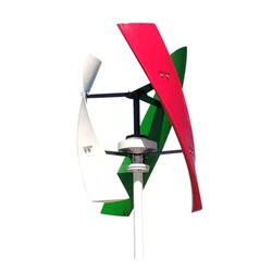 100w to 10KW 12V 24V Vertical Wind Turbine For Wind Solar Hybrid with Storage Alternative Energy Generator Power System Kits