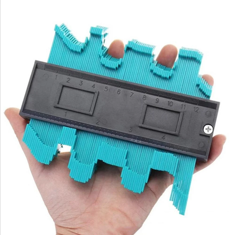 Plastic Contour Profile Copy Duplicate Gauge Standard Gauge Marking Tool Laminate Wood Tile Mosaics General Tools