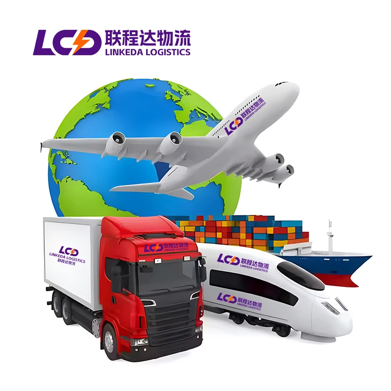 LINKEDA Logistics 40HQ Full Container To UK USA AUS CA Freight Forwarder Port to Port Shipping Agent
