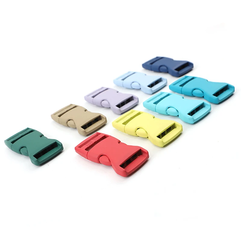 Colorful belt buckle for bag metal belt buckles plastic tri-glide buckles for clothing