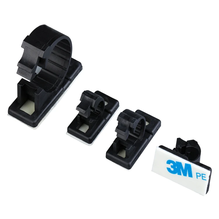 Электрический провод Кабельные зажимы/пастический кабель нейлоновый зажим кабель самоклеющиеся провода клип провода держатель