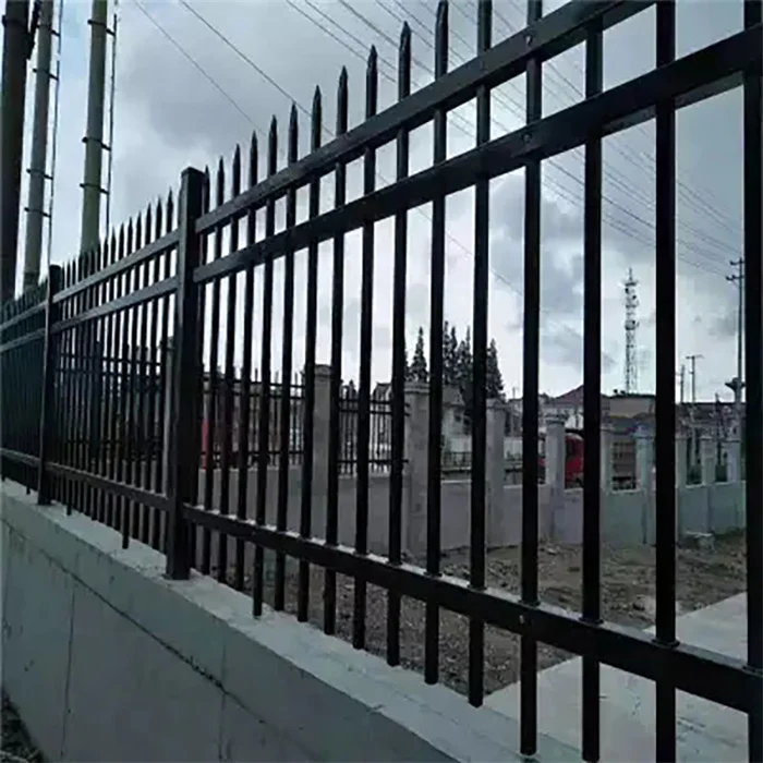 Own style rodent proof zinc steel backyard metal fence