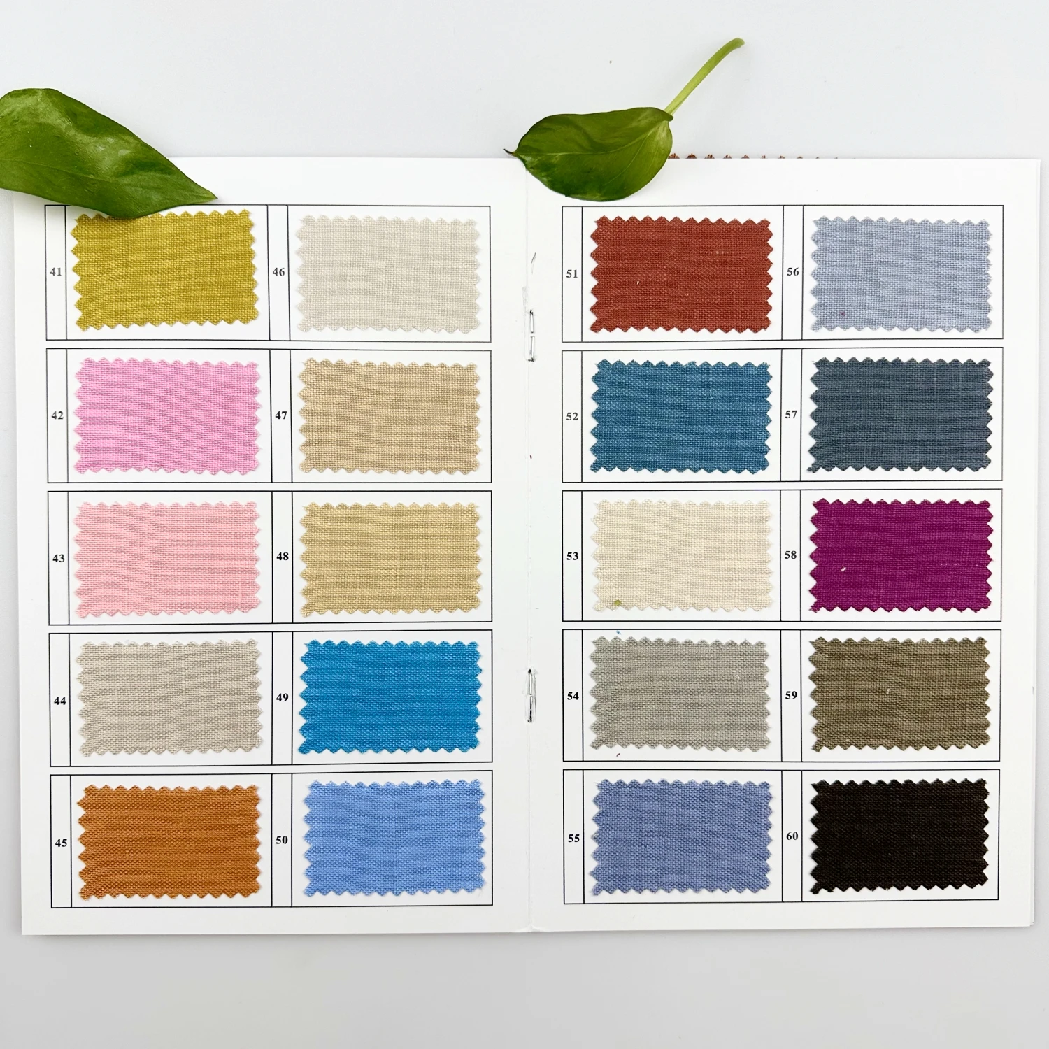 100% plain dyed linen fabric 100% linen fabric hemp fabric for man women garment