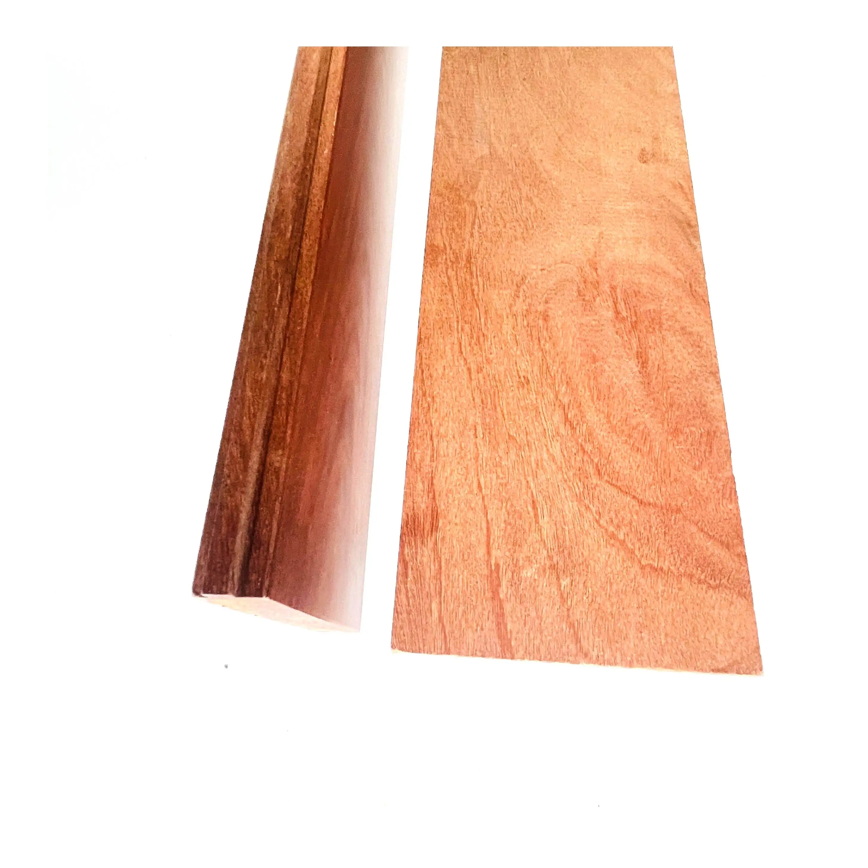 Nature hard wood Santos mahogany timber floor board for interior