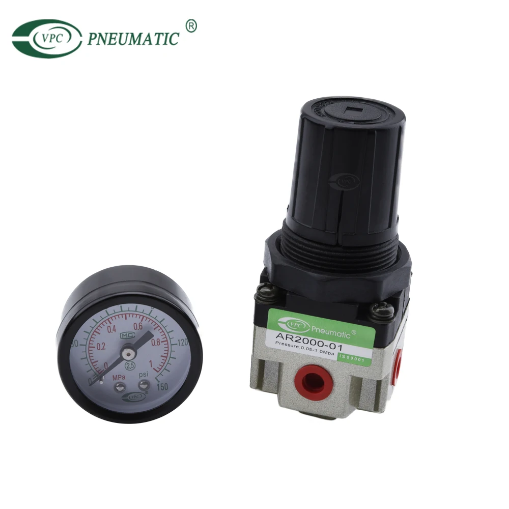 Пневматический воздушный фильтр AR3000 1/8 'airtac, регулятор давления