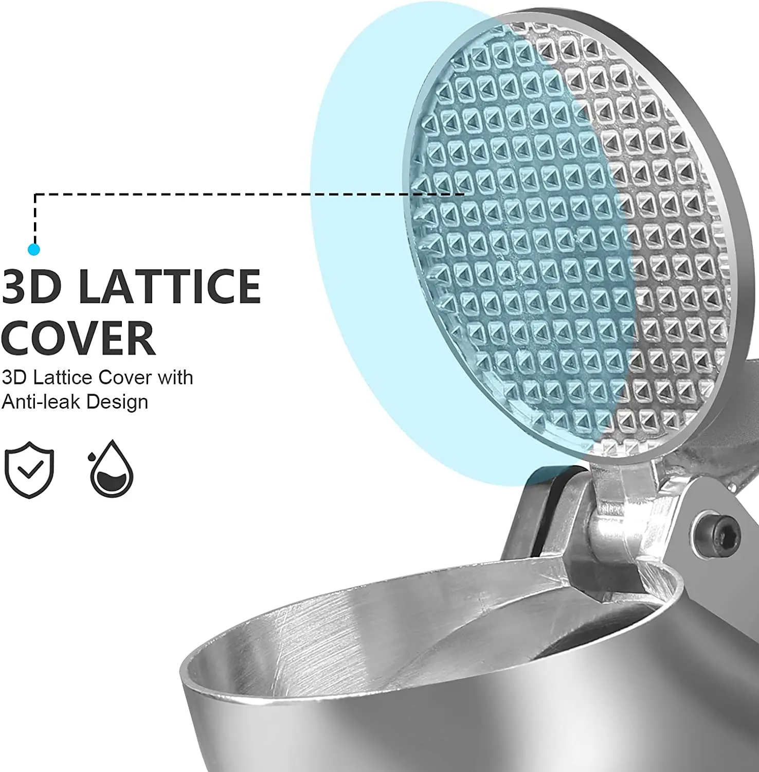 Ice Shaving Snowflake Ice Crusher Commercial Stainless Steel Snowcone Machine