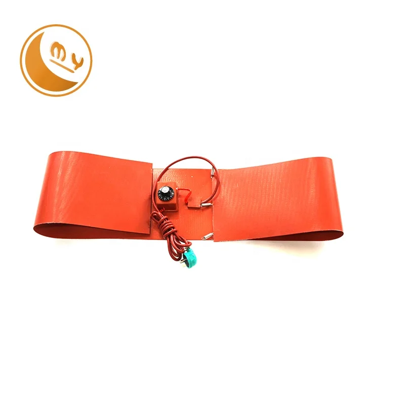 classic style oil pan rubber heater pad with dial controller