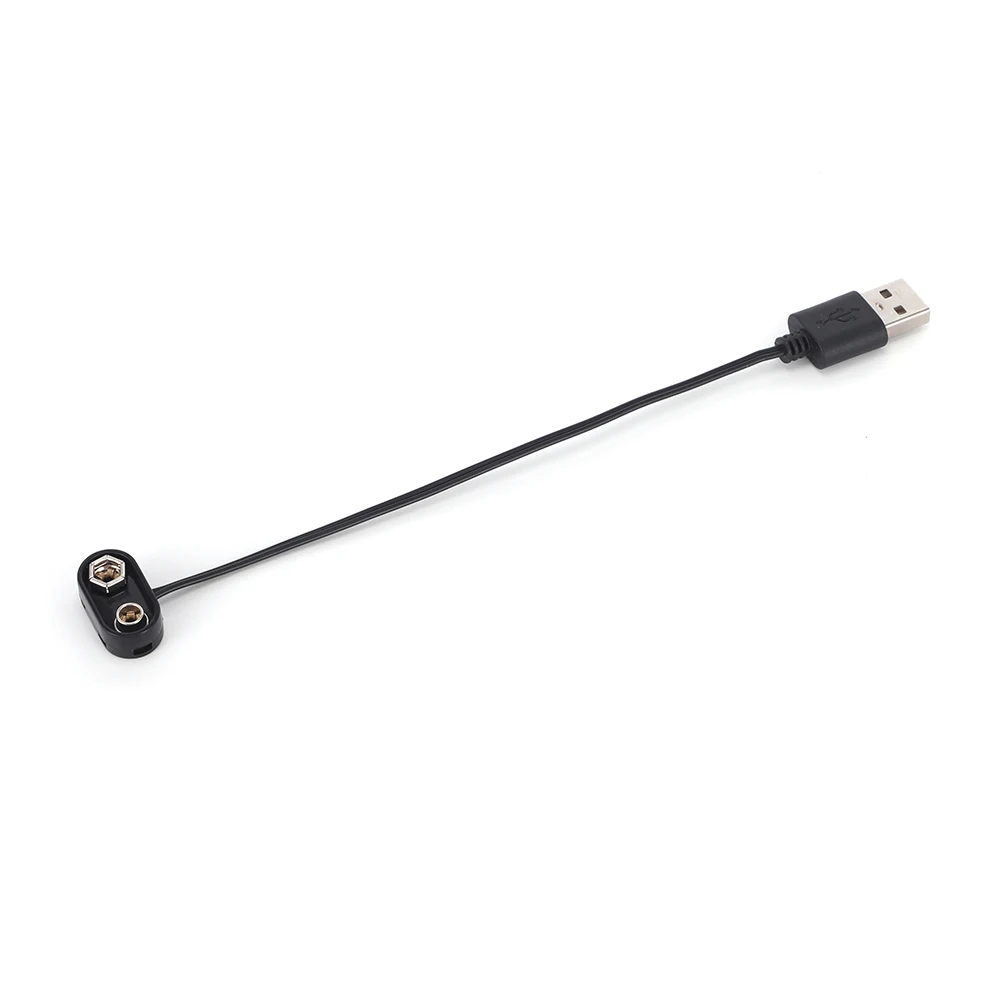 Пластиковый корпус 9 В разъем USB с кабелем