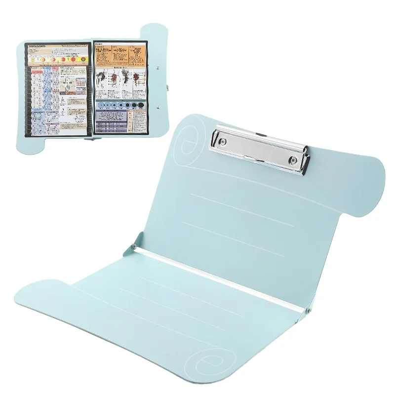 wholesale price Fashion design checker metal jumbo binder paper clip for A4 clipboard