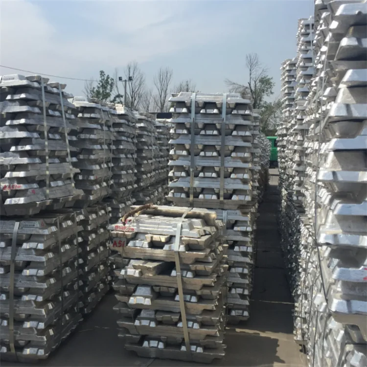 Hot Selling Low Price AlSr5 AlSr10 Pure Aluminum Ingot For Building Construction
