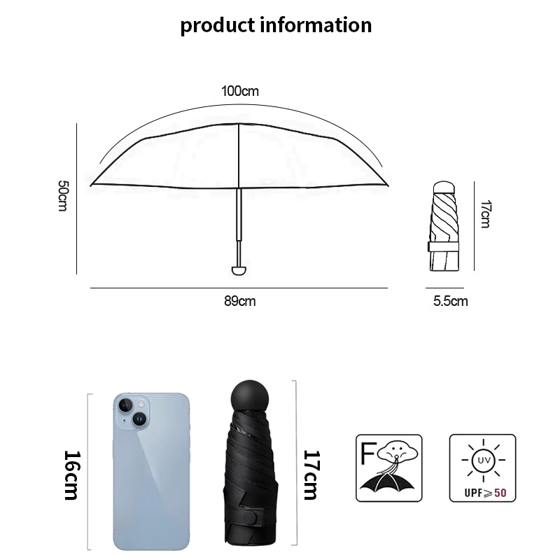 Wholesale Fashion Bag Folding Cute Mini Parapluie De Poche Paraguas Pocket Umbrella With Logo Pill Capsule Umbrella