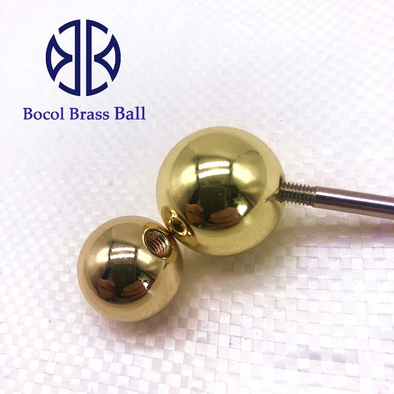 Декоративный Твердый латунный шар для украшения