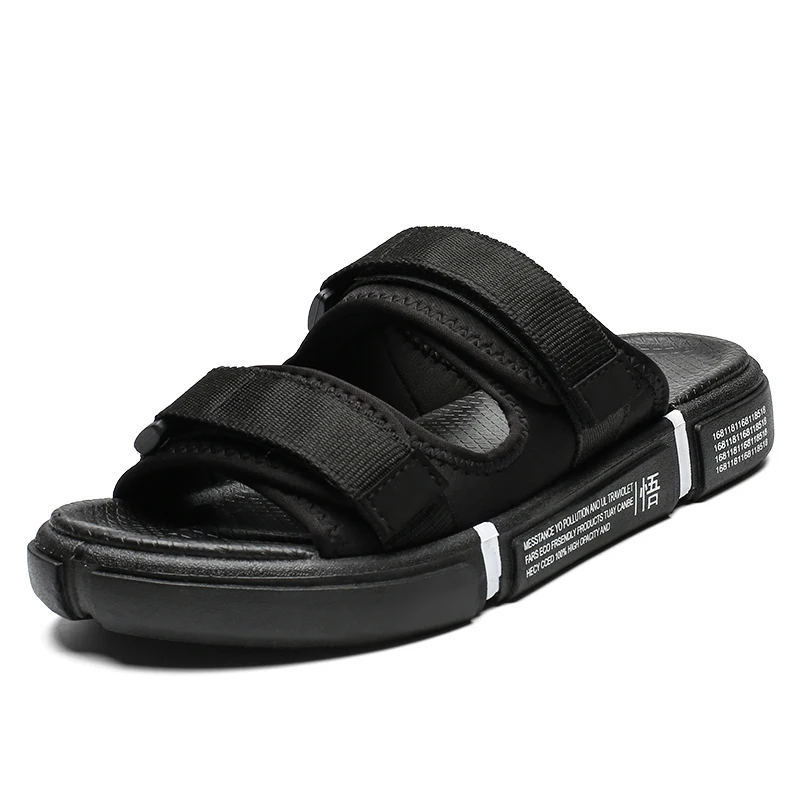 
Пляжные сандалии и шлепанцы с логотипом на заказ; Летние мужские тапочки из ЭВА; Повседневная Нескользящая Уличная обувь 