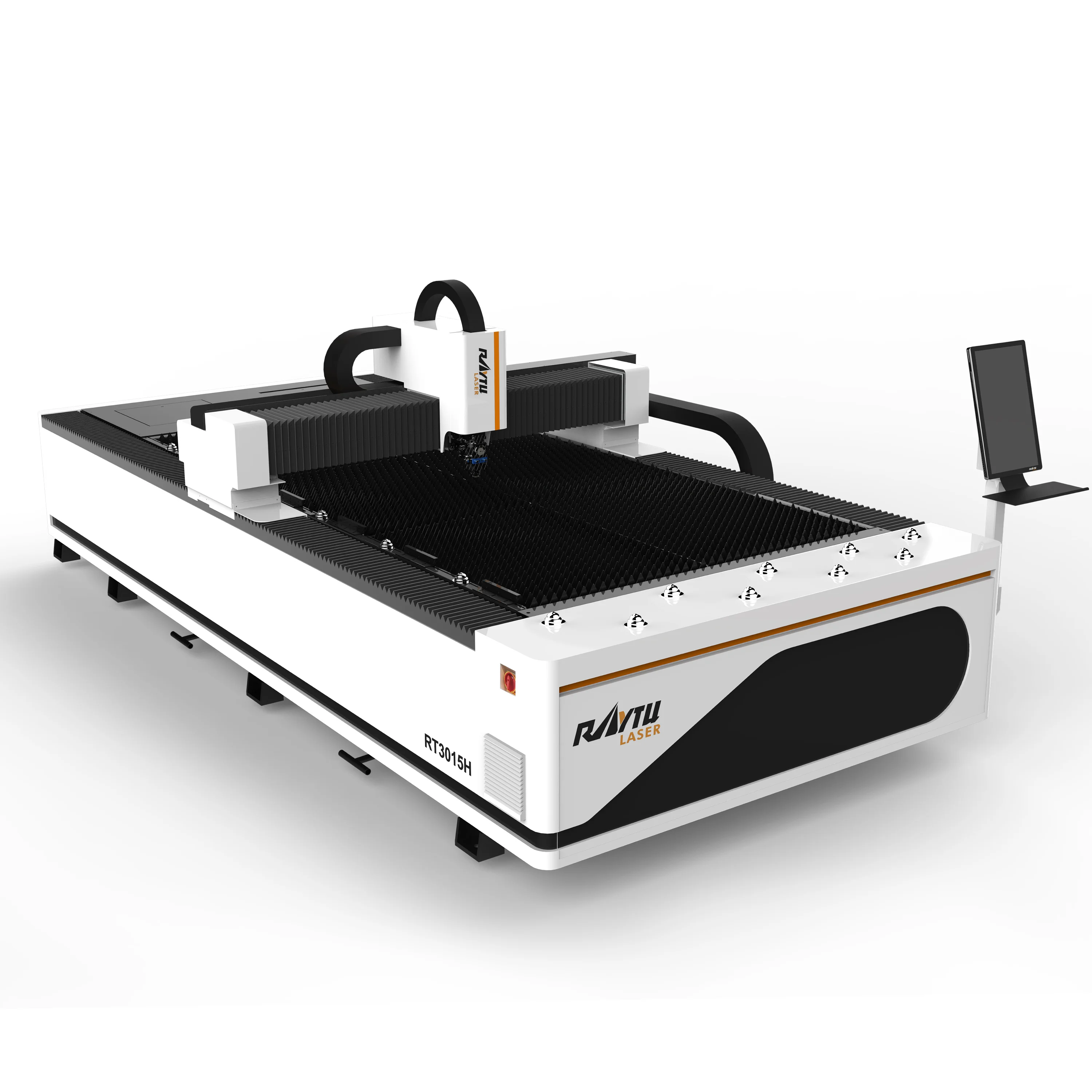 Raytu High Precision 3000W laser metal cutting machine  for Steel and Sheet   Fiber Laser Metal Cutting Machine