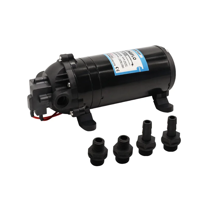 SAILINGFLO 160psi 12V Mini Electric Diaphragm Pump For Sprayer Road Sweeper