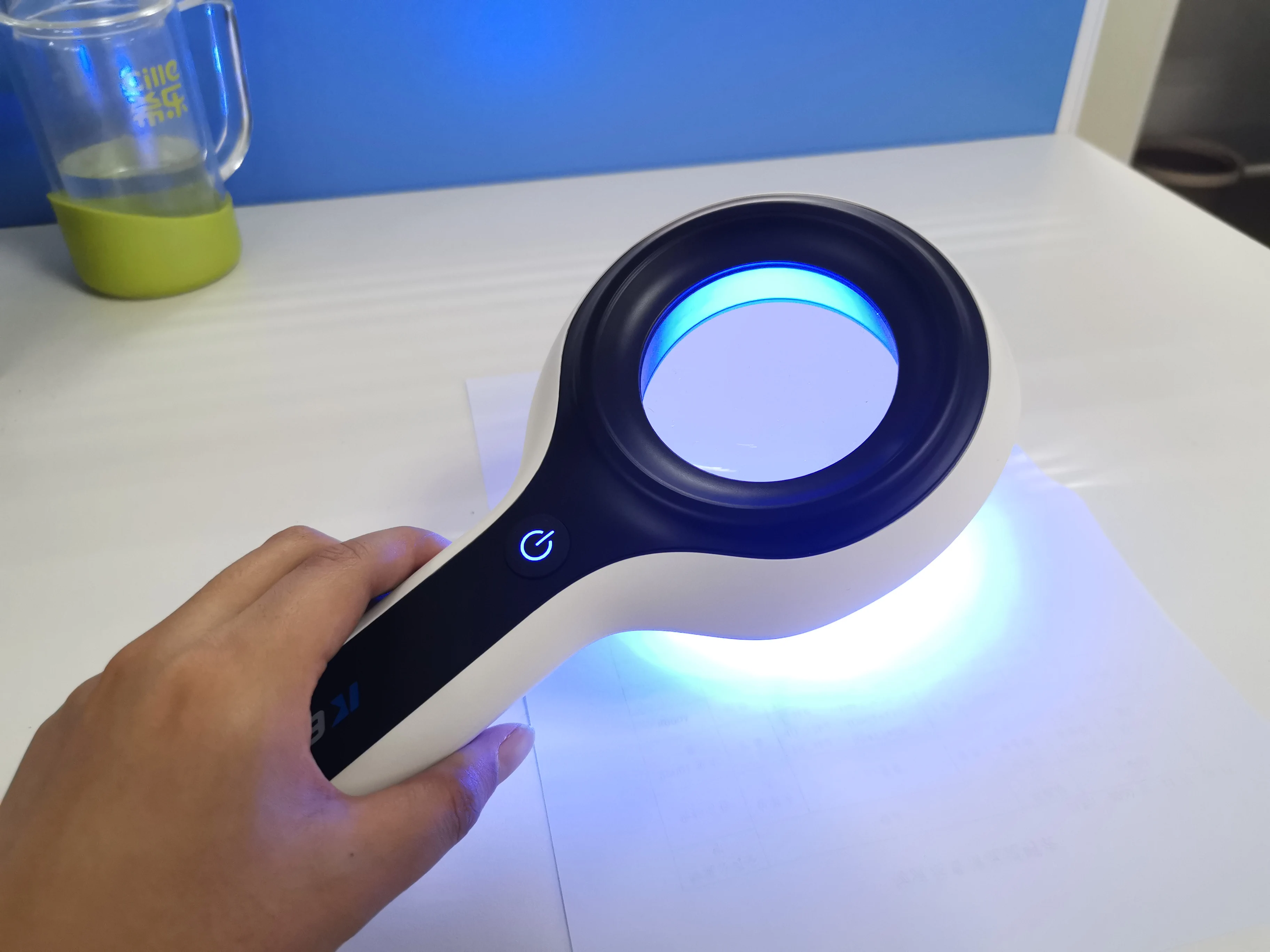 Medical Magnifier LED Woods Lamp Skin Analysis Skin Diseases Lesions Diagnosis Dermoscopy