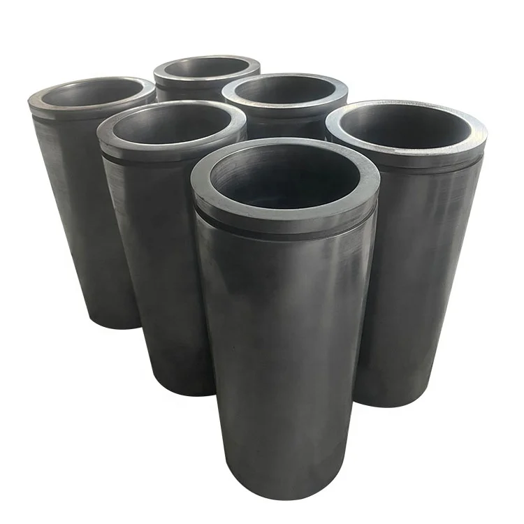 High purity carbon graphite crucible for laboratory melt aluminum